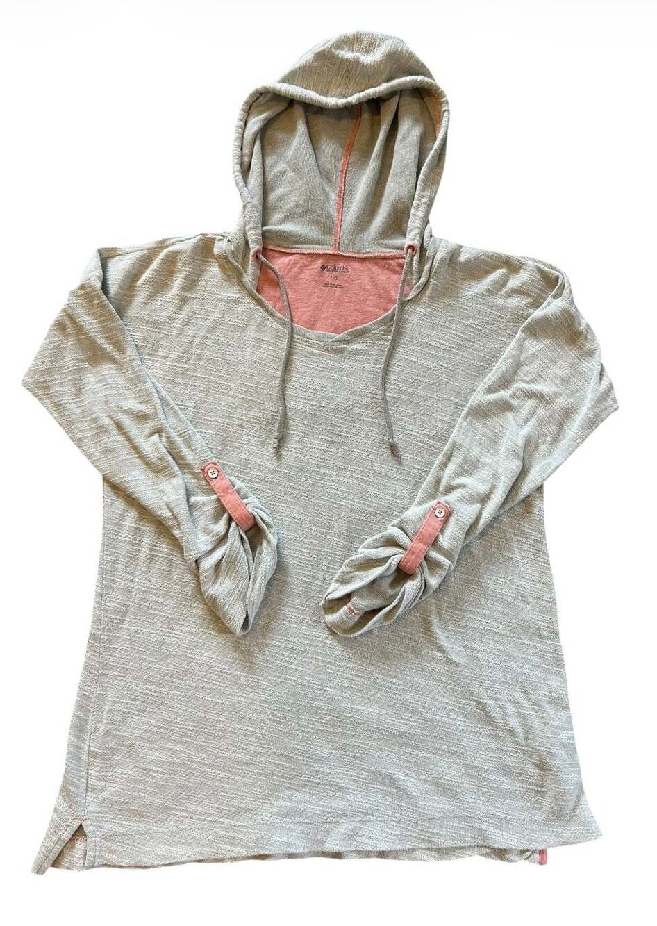 Columbia Sportswear Company Women's Hooded Pullover with Roll-Tab Sleeves